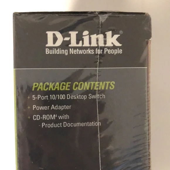 NIB D-Link 5-port 10/100 desktop switch DES-1105 - Picture 9 of 11